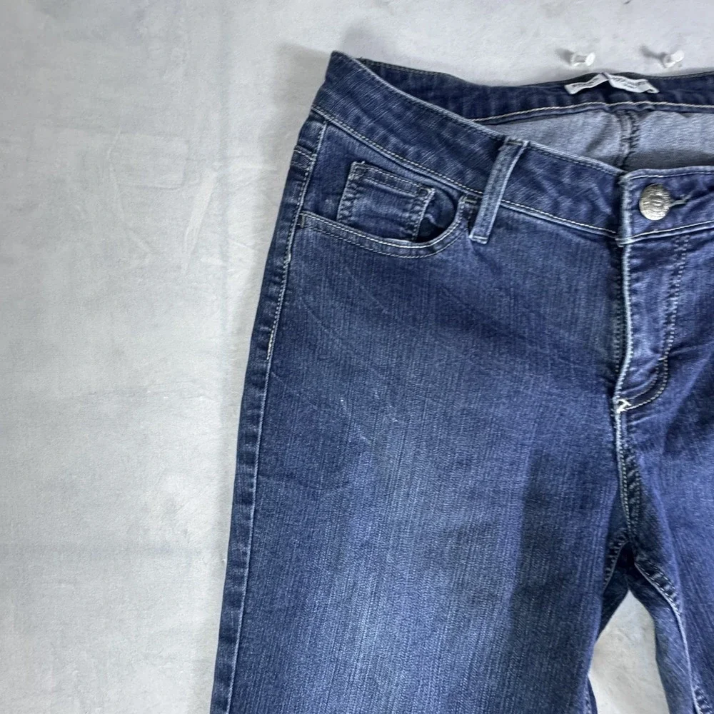 Riders By Lee Womens Skinny Jeans Blue Denim Y2K Modern Fit Stretch Size 8M